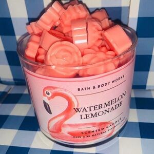 Bath and body works pink Lemonade Candle Wax Melts